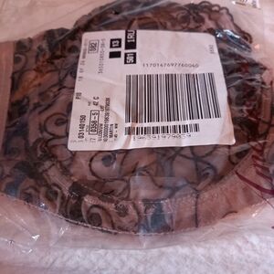 Woman Within Underwire NWT Black & Tan Front Closure 42C